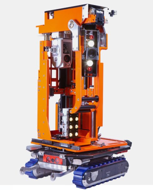 Диагностический робот оснащен магнитной подвеской и предназначен для измерения величины зацепления ТСТ и визуального контроля состояния конструкционных элементов РУ.